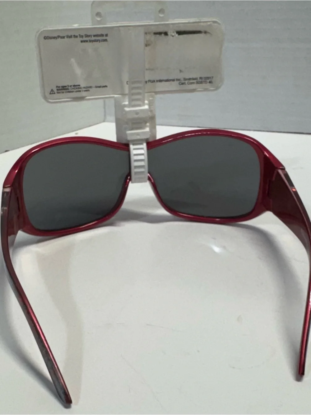 Disney Toy Story Kids Red Buzz Lightyear Sunglasses with Dark Lenses